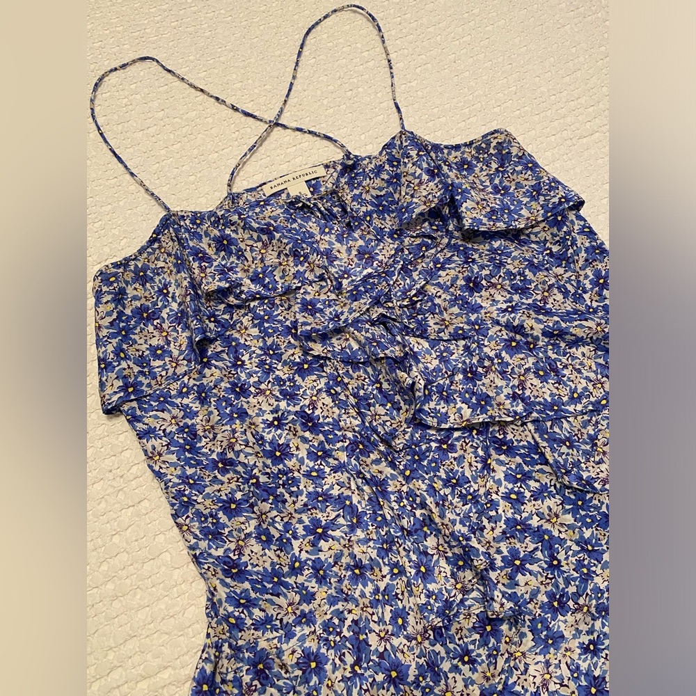 Floral top silk